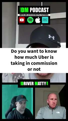 Do you want to know how much Uber is taking in commission or not #uber #rideshare #ubercommission #ridesharedriver #uberdriver