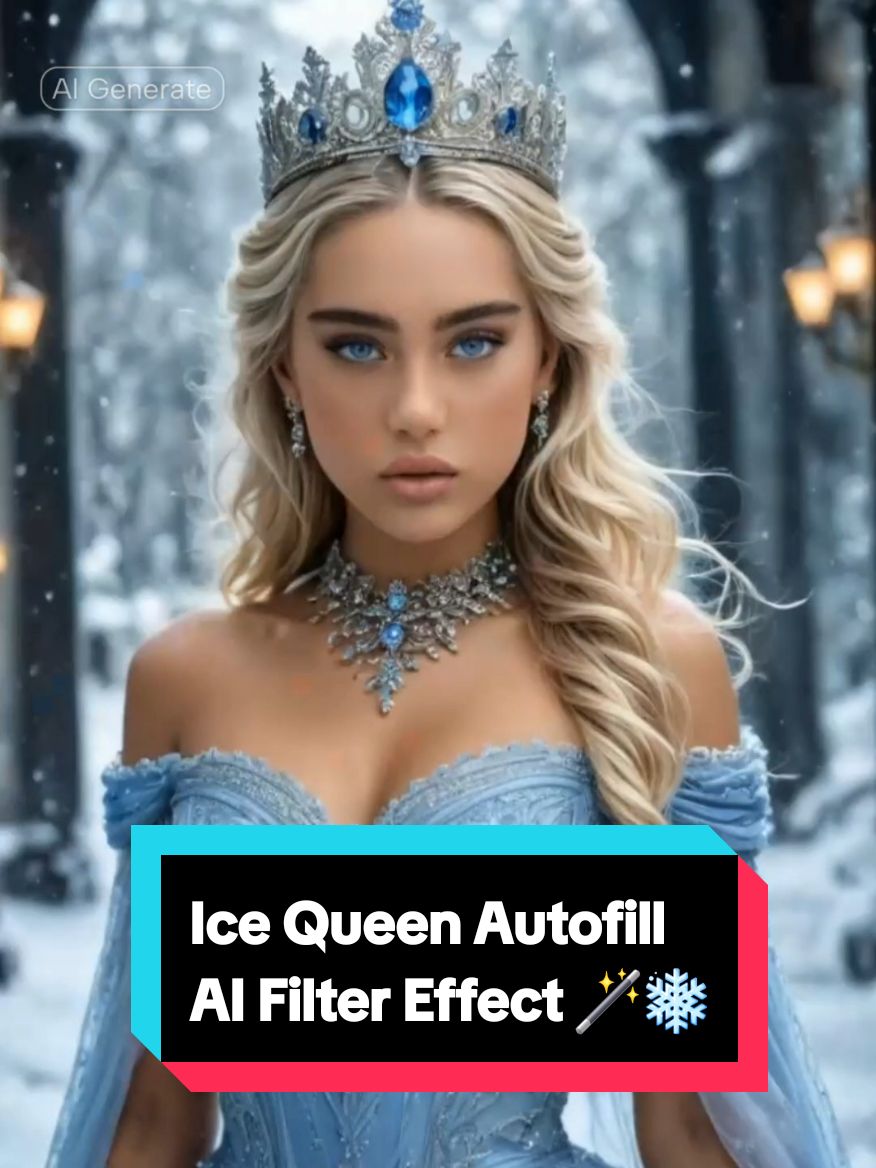 What do you think of this new Ice Queen AI Autofill? Have you tried it yet? Tag me if you do ❄👑🪄 #CapCut #tiktokpoll #aifilter #autofillplus #autofillstopmotion #icequeen  frozen ice queen stop motion ai new autofill plus ai filter effect  dynamic generated ai photo @tinkzAI @Cat’s CapCut Creations @CapCutiePie @Capcut_82’Moochoo @ProTemplateCreator @Unfluencers AI @Jyoung101 @Just_Me_and_CapCut @NeuroSplice Edits @LAND @𝓻𝓸𝓰_𝓜𝔁𝓒𝓾𝓽 