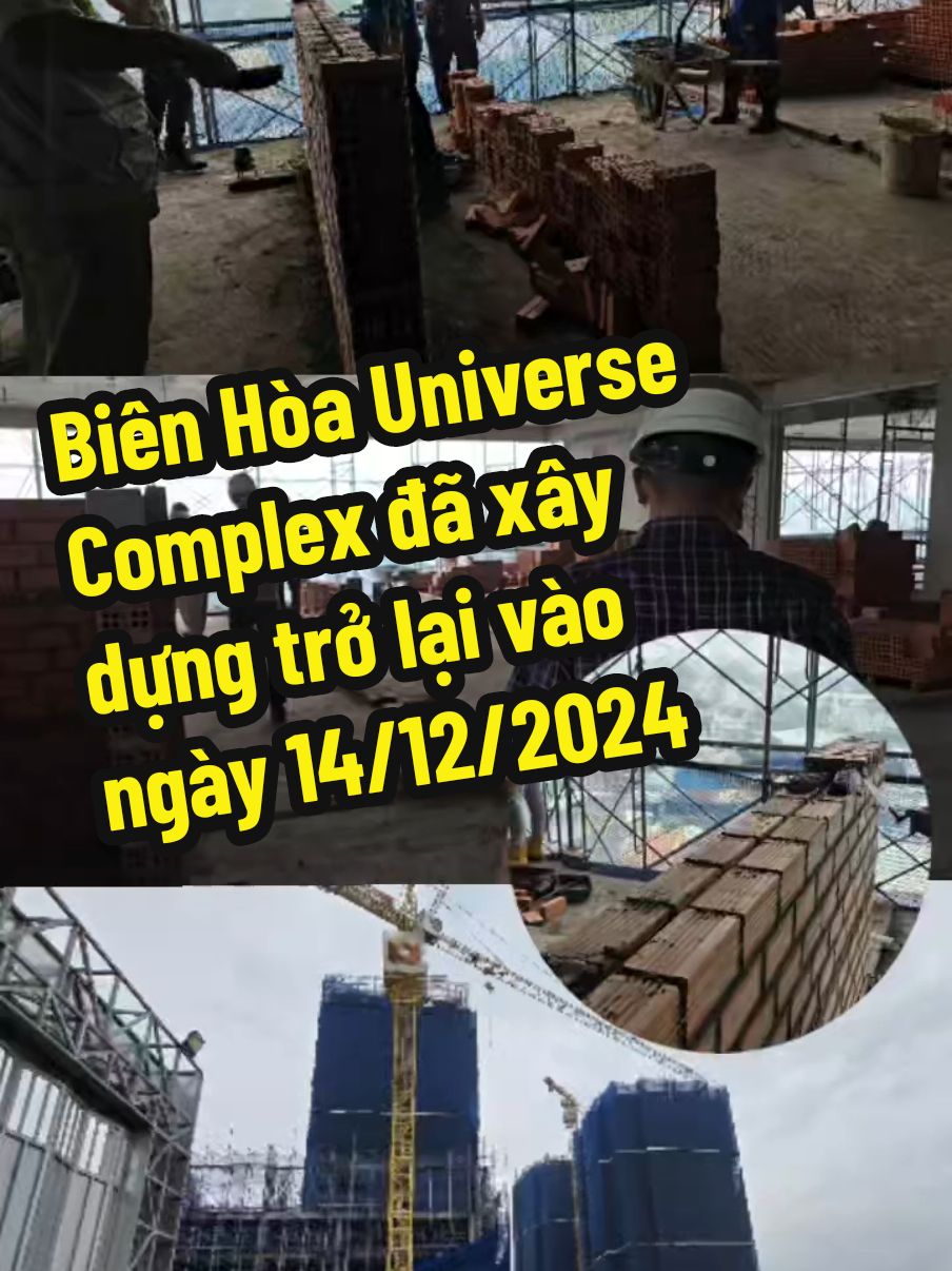 Biên Hòa Universe Complex đã xây dựng trở lại vào ngày 14/12/2024 #bienhoauniversecomplex #bienhoadongnai #propertyx #hungthinhland2024 #hungthinhincons #hungthinhcorp #HungThinhLand #bds 