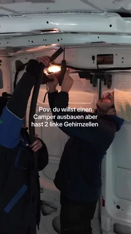 Sonst löuft es gut. 🫠😂 #vanbuild #foryou #camperausbau #vanlife #fyp #campervan 