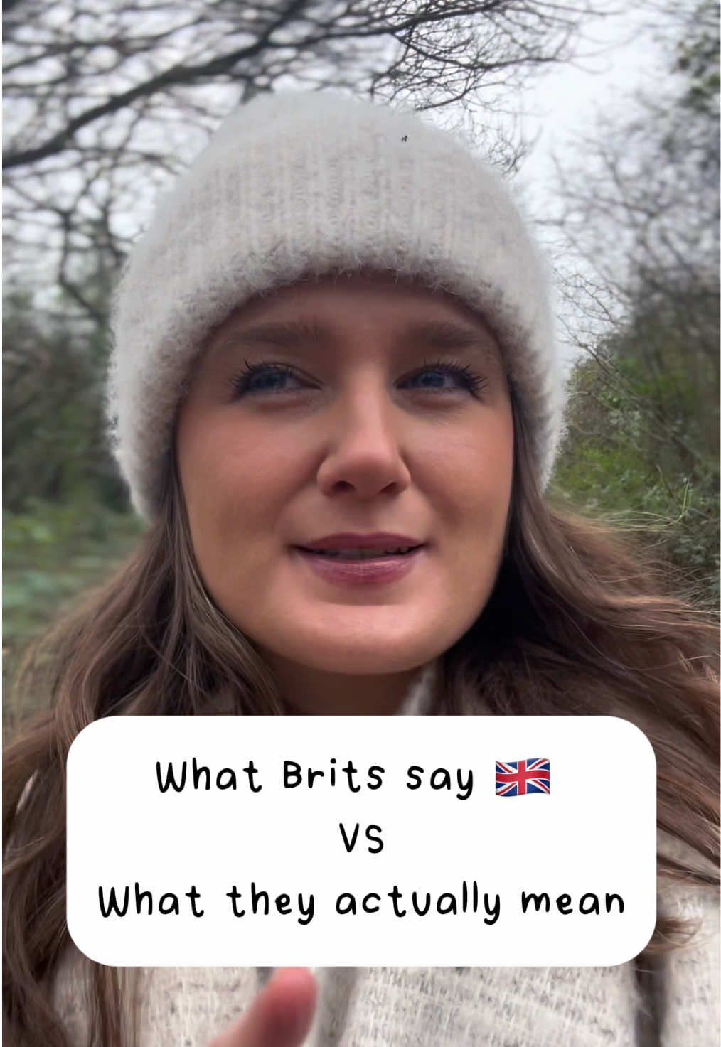 Follow me if you’re learning British English! 🇬🇧 I teach British vocabulary, grammar and I have a British pronunciation course! 🥰 British English can be quite indirect, flowery and maybe a little insincere? What do you think?  #britishenglish #britishenglishteacher #britishteacher #british #english #englishteacher #learnenglish 