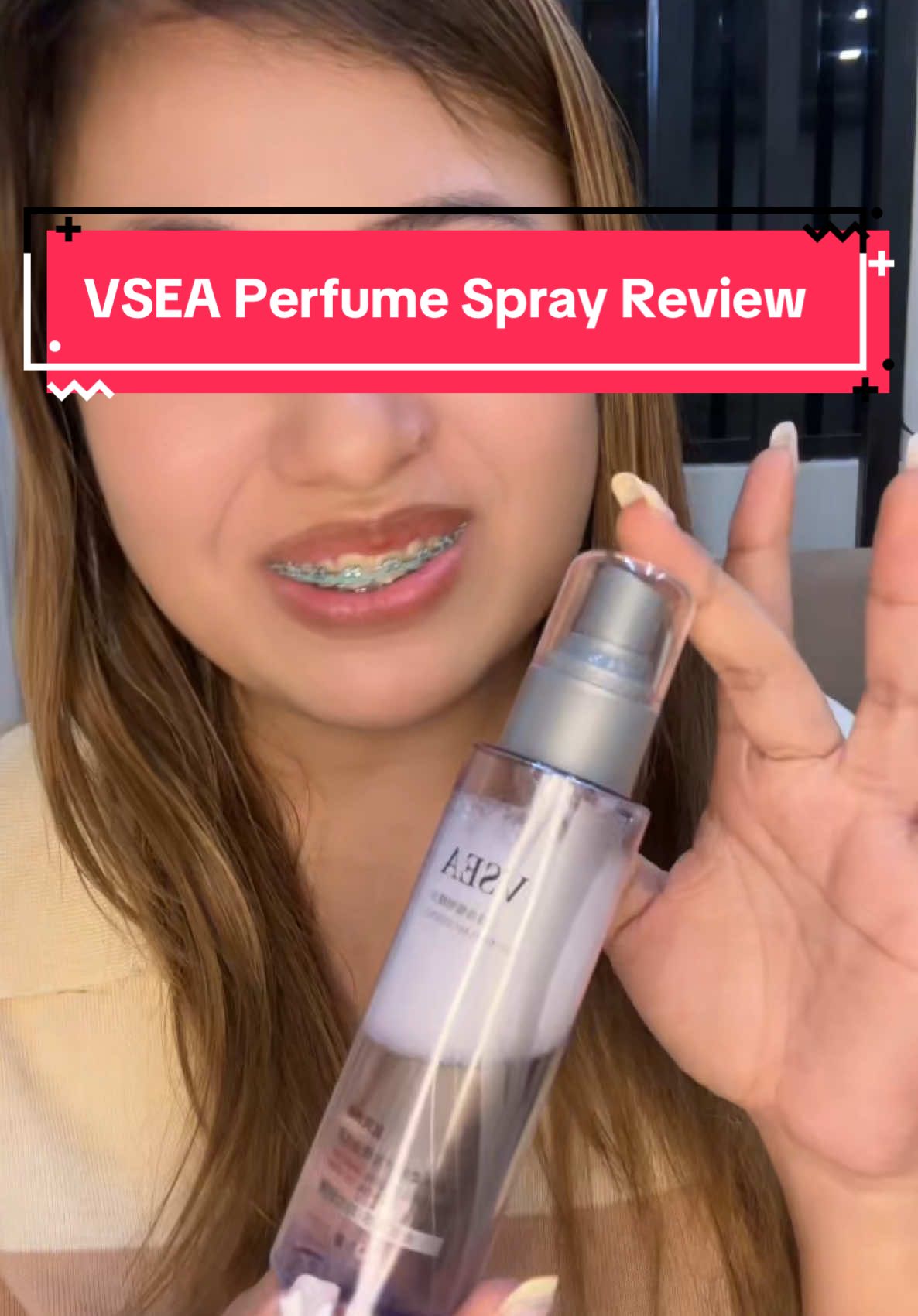 Hair perfume goals, scent your style ✨ #vsea #vseahaircarecomfort #vseahairspray  #hairproducts #review #tiktokbudol #musthaves #hair #perfume 