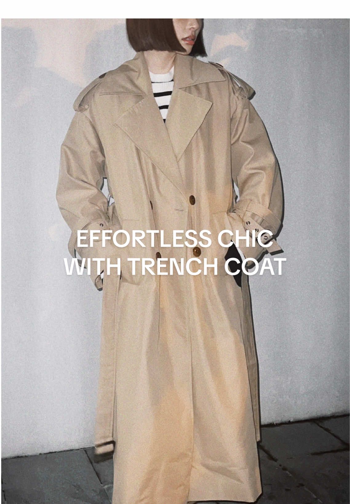 Trời lạnh rồi mặc trench coat cho vừa ấm vừa sang nha  #goclamdep #LearnOnTikTok #stylingtips #trenchcoat #outfit #TikTokFashion 
