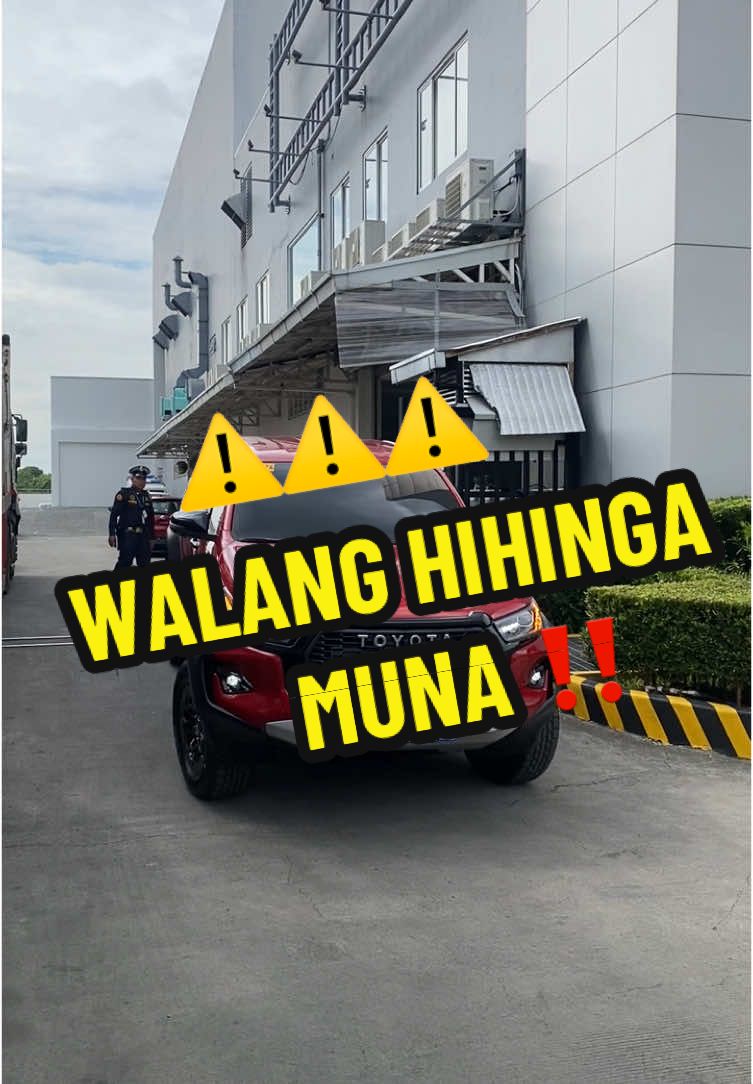 MAKA-PIGIL HININGA NA RELEASE😂 Thank you for choosing Toyota Hilux GR SPORT Emotional Red here at Toyota Bacoor Cavite ❤️