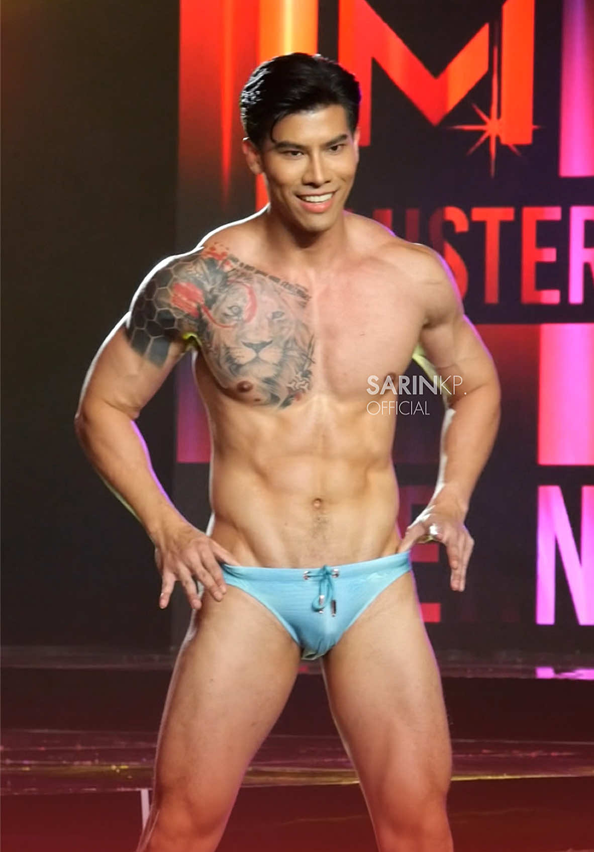 Swimwear Competition of Mister International 2024 : Thailand 