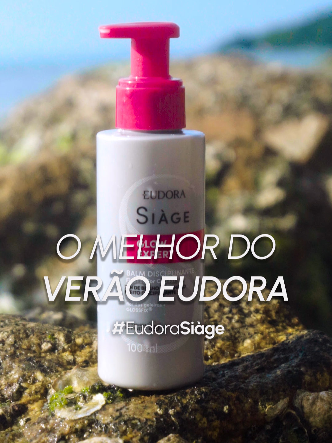 Com o Glow Expert de Eudora Siàge, seus cabelos ganham o cuidado que precisam para brilhar nesta estação. Este finalizador exclusivo sela as cutículas, diminui pontas duplas, e entrega um brilho revolucionário por até 72 horas, sem deixar os fios pesados ou oleosos. Viva o verão com a confiança e o toque único com #EudoraSiàge 💛  #GlowExpert #CuidadoscomCabelo #VerãoEudora #HairCare