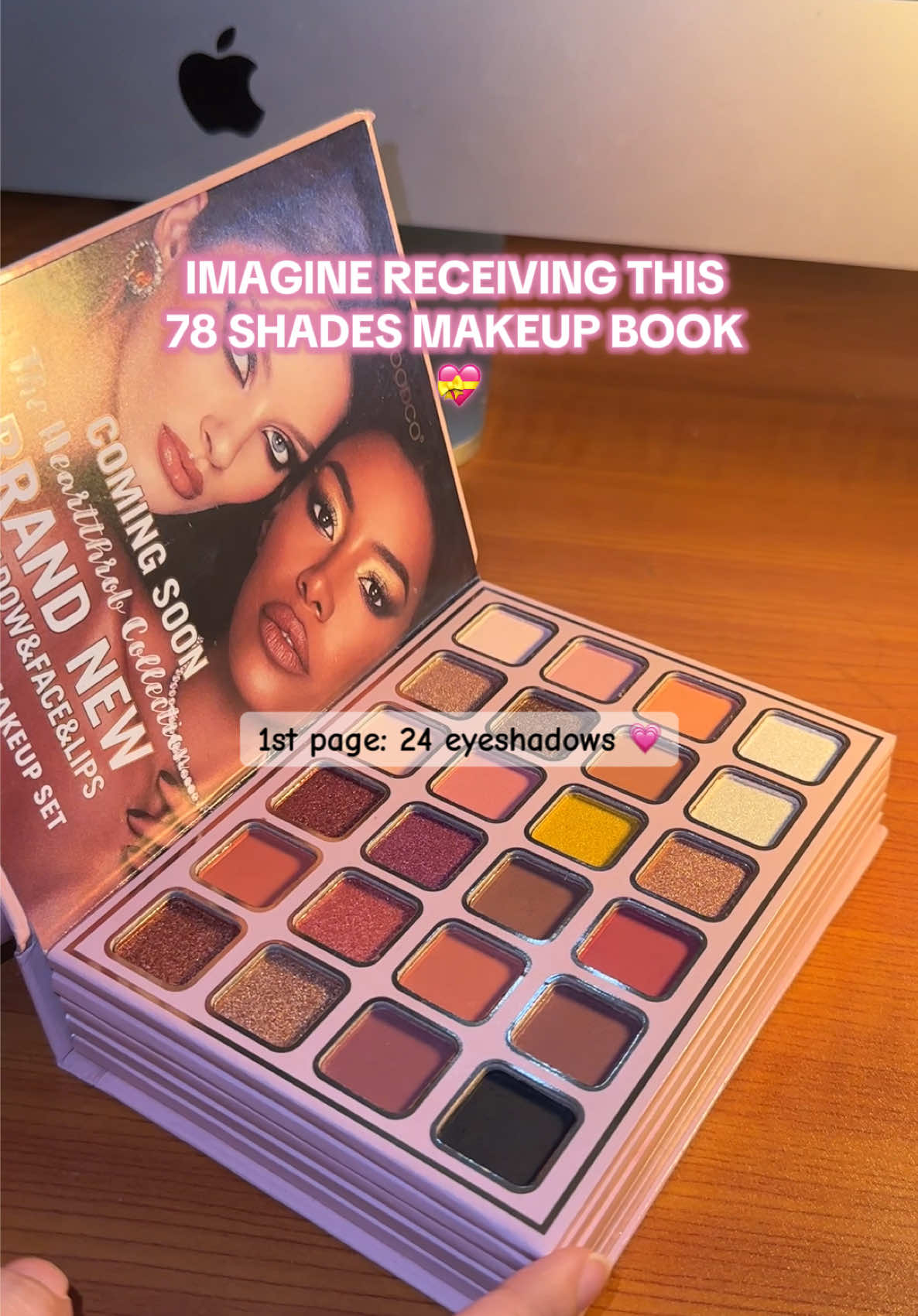 78 super pigmented shades + 5pages makeup book = WORTH IT & PERFECT!! 