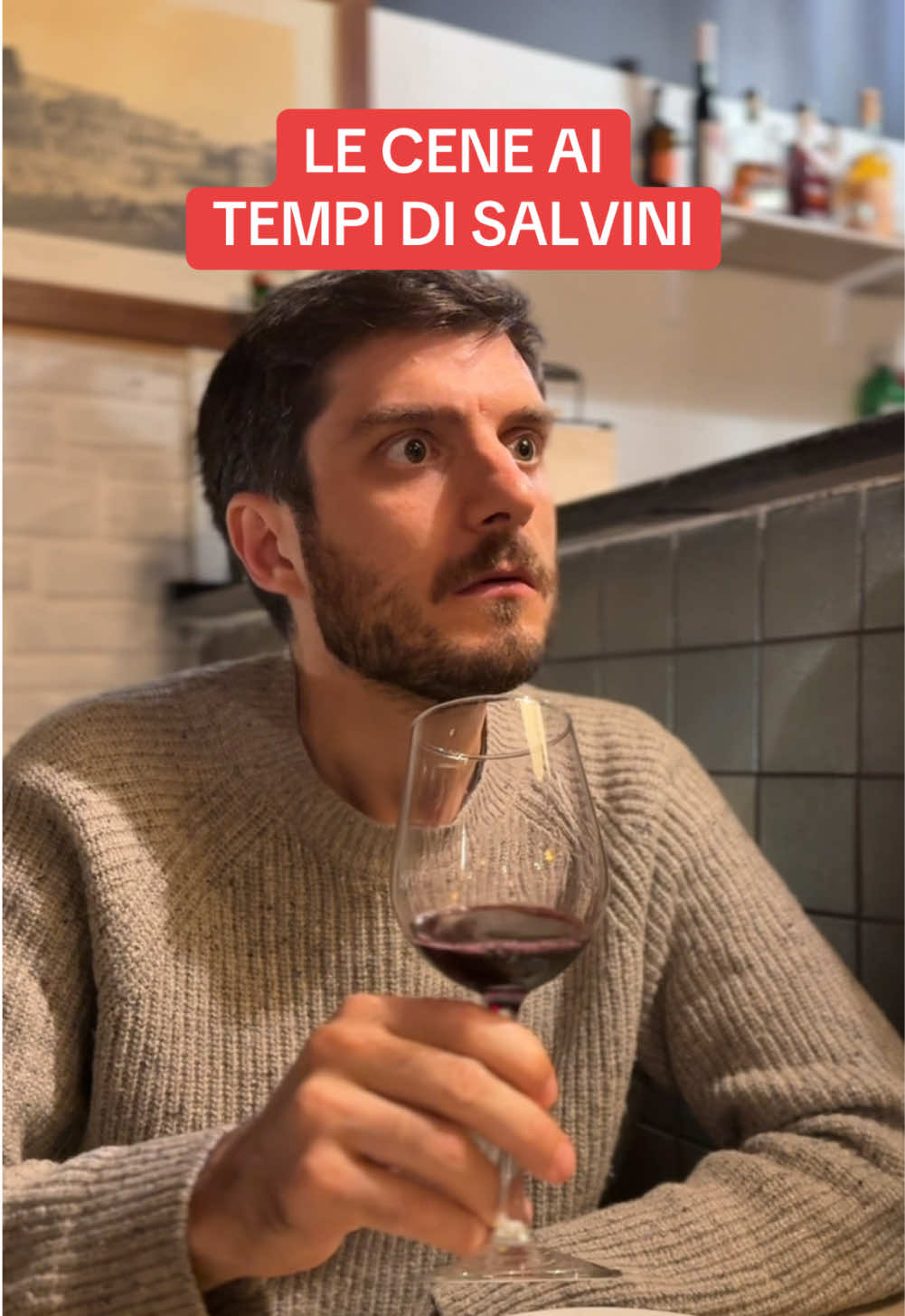 Solo un bicchierino 🍷#lecoliche #codicedellastrada #salvini