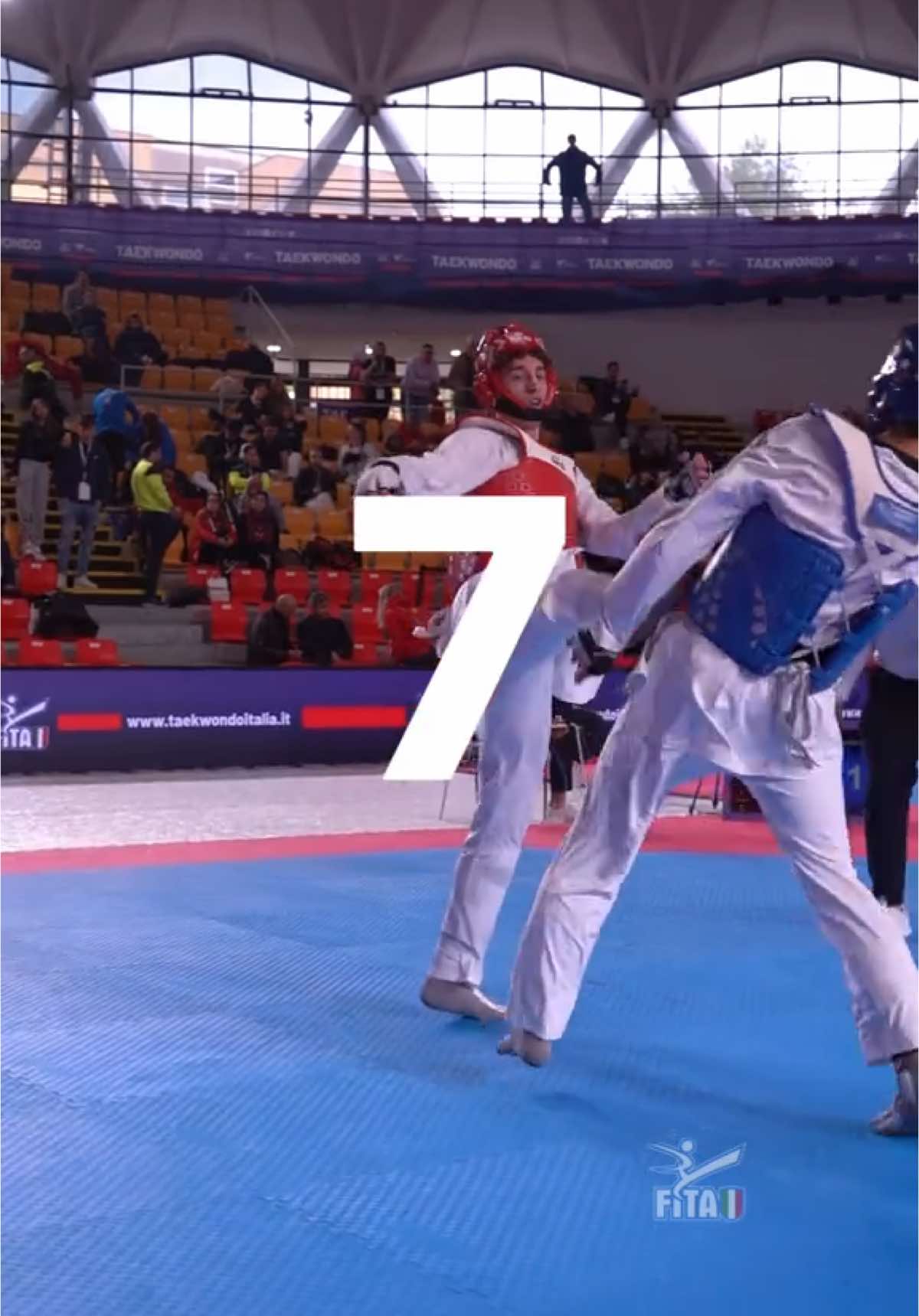 📲Top Ten Social Kicks 💯 Posizione numero 7️⃣ #Taekwondo #SportsTikTok #martialarts #itatkd #kick 