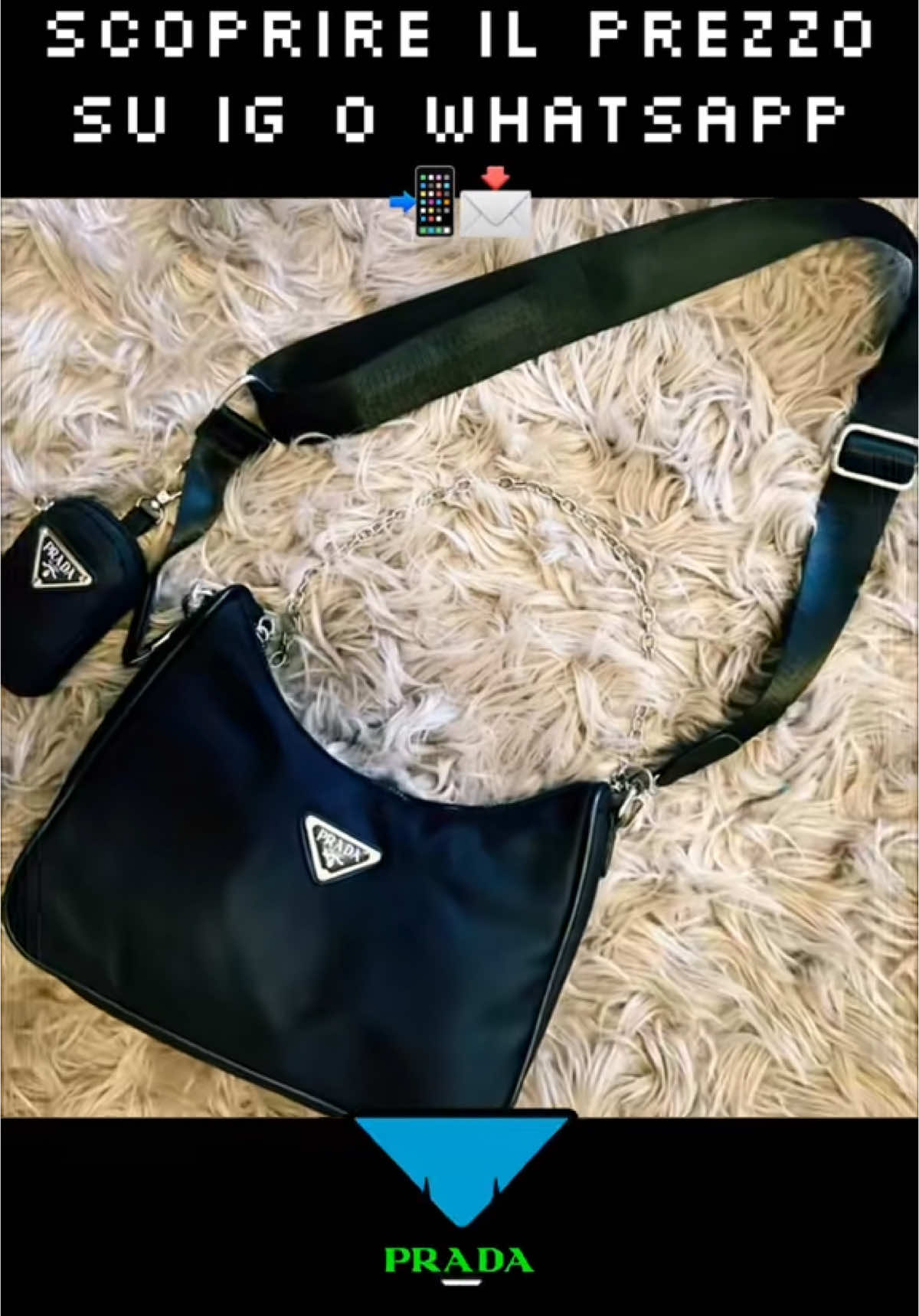 PRADA nylon #tiktokviral #perte #andiamoneiperte #christmas #christmaspresents #prada #pradamilano #borsedilusso #luxurybrand #luxurybag #prezzipazzi #laboutique #regalidinatale #presentideas #christmas2024 