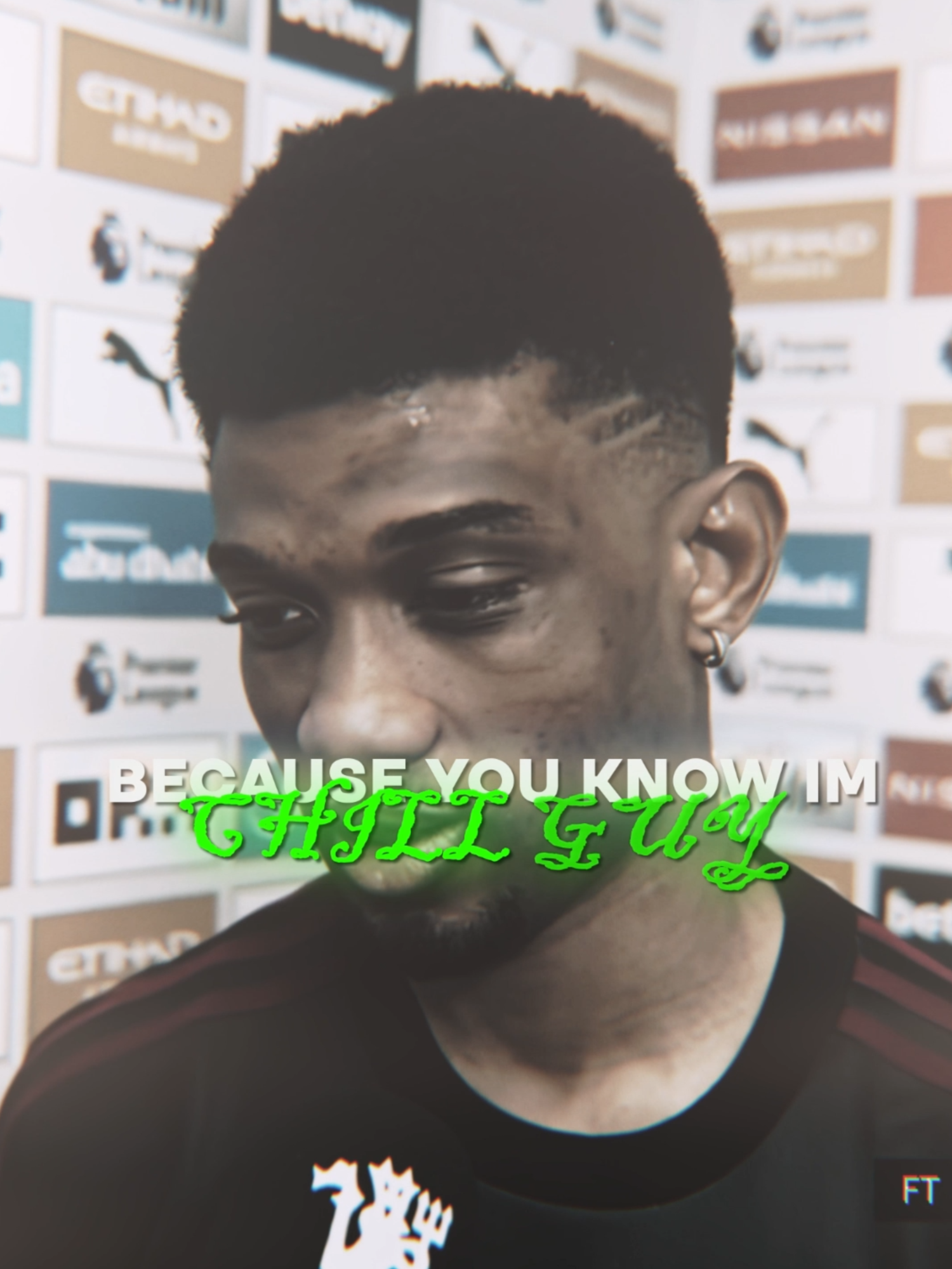 You know i'm Chill Guy☺️☺️☺️ || Ib:@dgnam || #amaddiallo #aftereffects #edit #football #footballedit #fyp #viral #foryou