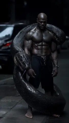 Snake and human hybrid fusion 🔥 #midjourney #fusion #viral #hybrid #snake 