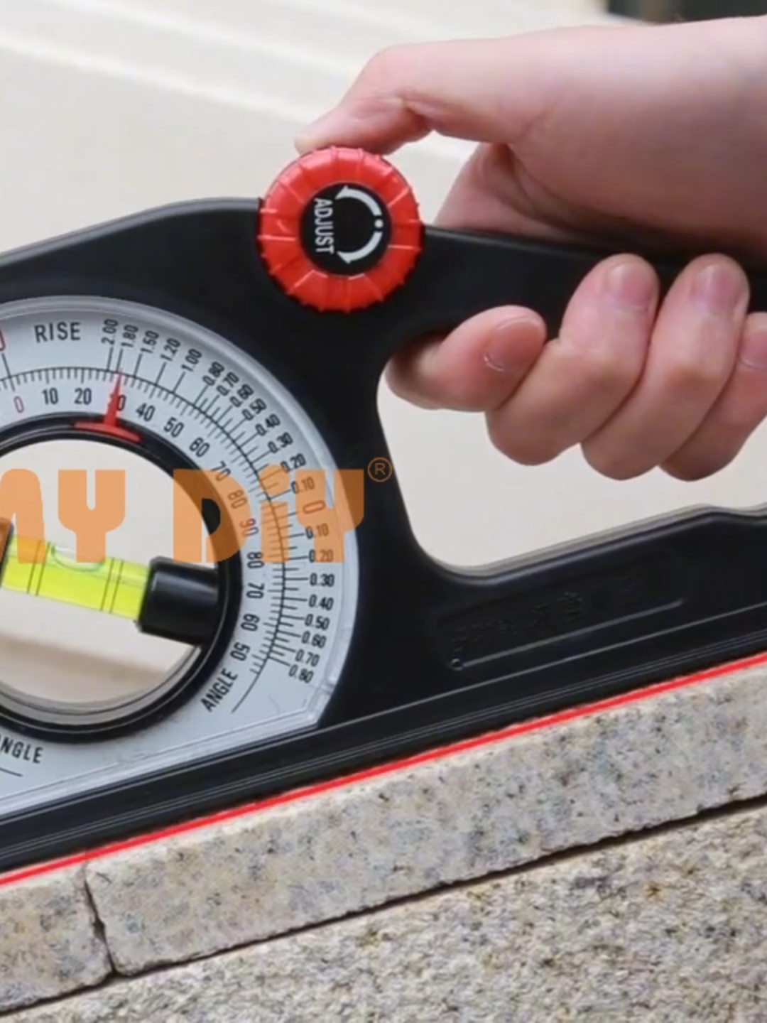 MULTIFUNCTION SLOPE MEASURING INSTRUMENT/ MAGNETIC BASE SLOPE INCLINOMETER ANGLE FINDER MEASURING RULER / ENGINEERING INCLINOMETER , ABS UNIVERSAL SLOPE MEASURING RULER MULTIFUNCTION ANGLE METER 0-180° FOR HOUSEHOLD INDUSTRIAL USE Features: It is made of premium engineering ABS plastic, durable and has long service life. There are two ways to use it: the measurement and setting of the slope. Large dial number, easy reading, with slope and angle comparison table. Adopt high-strength, simple levelling tube, double-valued marking ring. High accuracy .The accuracy of the meter can meet most needs. Use for Civil engineering (retaining wall construction, ditch and embankment engineering, pipeline engineering and other engineering). Use for Architectural Engineering. Use for Interior decoration project. Use for Other projects involving gradients and inclination angles. Specifications: Product Material: ABS Product size: 250*125*20mm/9.84*4.92*0.79
