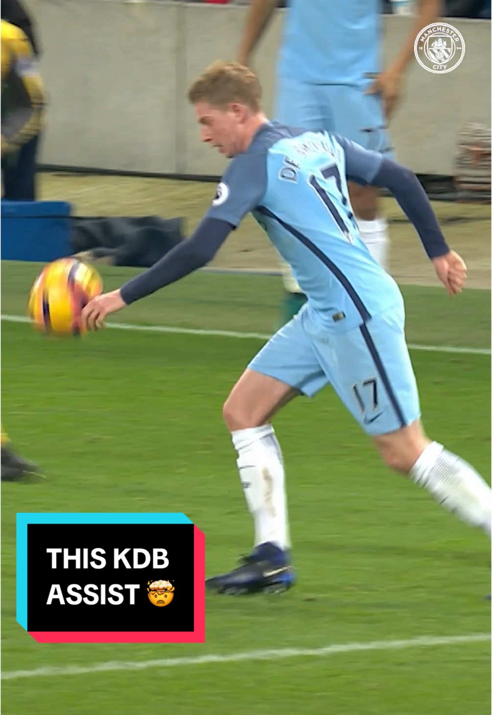 This assist from KDB 🤯 #KevinDeBruyne #ManCity #PremierLeague #Football 