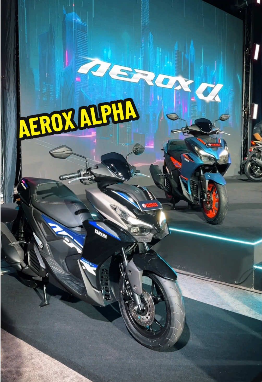 AEROX ALPHA MODEL BARU 🔥 #aerox #aerox155 