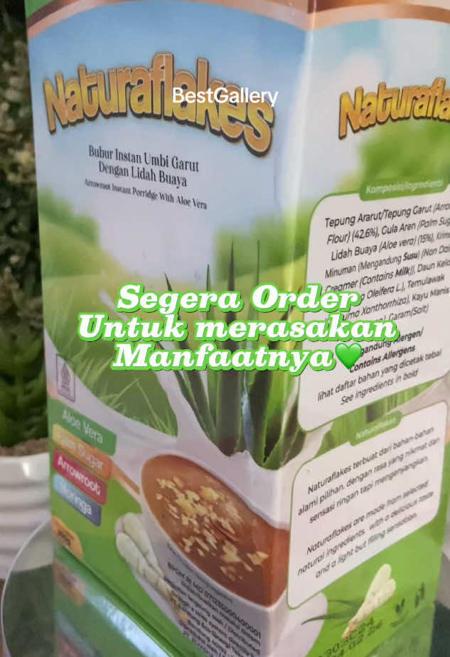 Rasa Nikmat, Sensasi Ringan Namun Mengenyangkan💚 NATURAFLAKES #naturaflakes #kenyang #nikmat #sehat #buburinstan #bestgallery #fyp 