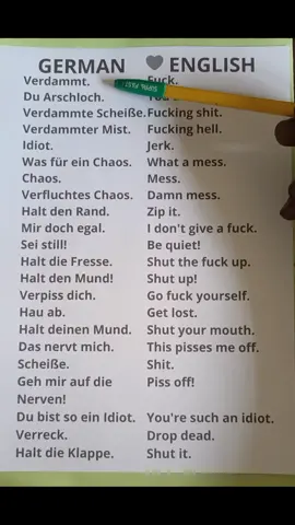 apprendre l'allemand et l'anglais learn German and English lerne Deutsch und Englisch  #apprendrelanglais #apprendrelallemand  #deutsch #english #etatsunis  #deutschland #lernedeutsch #learngerman #swear #swearing #schwören