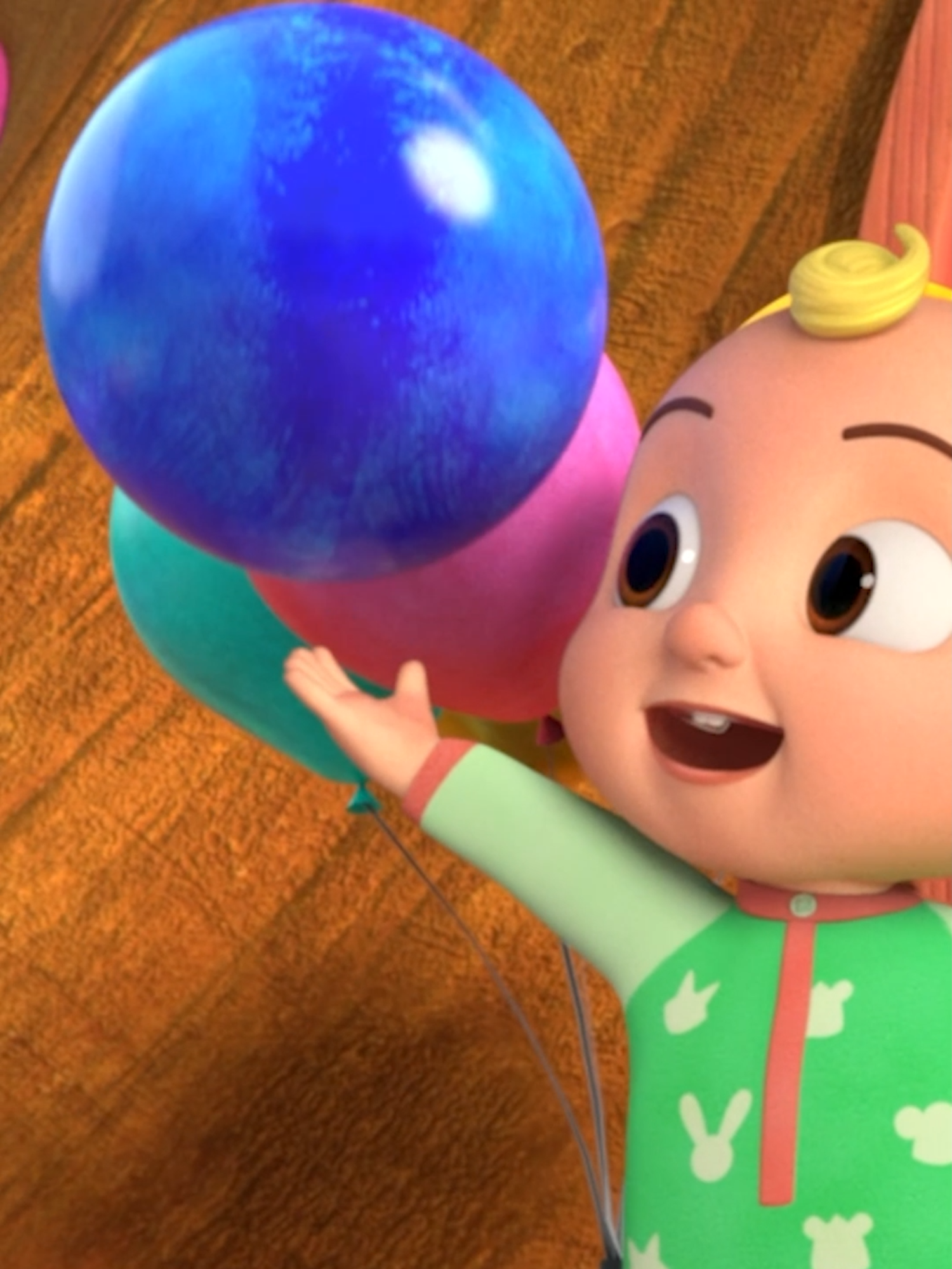 bounce the blue balloon!!!🎈 #cartoon #kidssong #nurseryrhyme #babytiktok #babysong #cocomelon