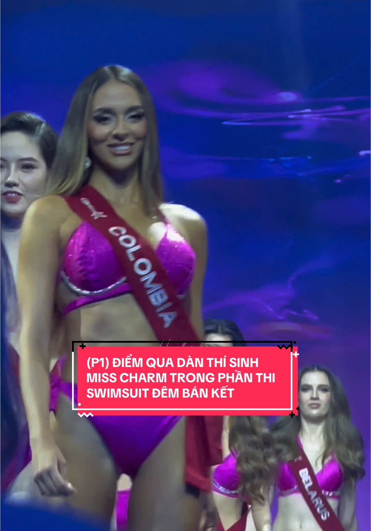 (P1) ĐIỂM QUA ĐAN THÍ SINH MISS CHARM 2024 TRONG PHẦN THI SWIMSUIT ĐÊM BÁN KẾT @MISS CHARM #MissCharm #MissCharm2024 