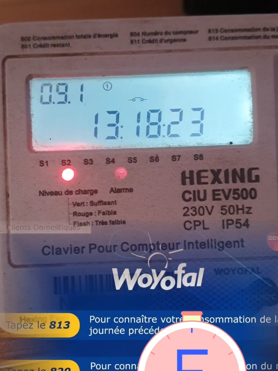 Soussa Lampe compteur honkéh wallà mouy clignotéh sohalwoul gua diàhel wàtt. lou tàh ? Le 16 décembre 2024 :  24,19 kwh à 13h 04 lampe rouge Le 18 décembre 2025 : 13h 12 clignotant  14,63 kwh  4,60 kwh /jour 2 jours pour recharger encore  #tiktokgalsen  #galsen_tiktok  #compteurwoyofal  #pourtoi