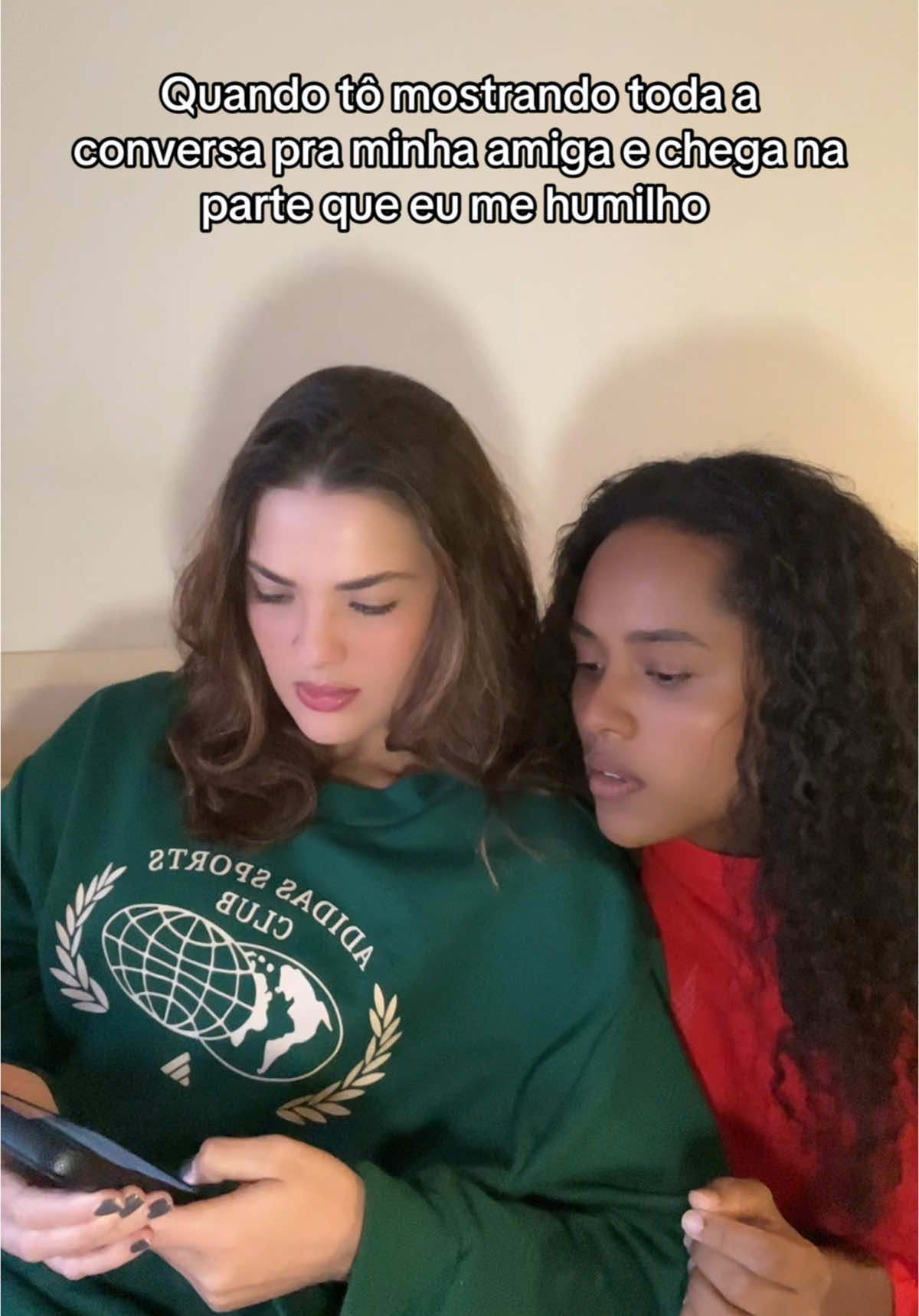 sem bricadeira, a gente é assim. 