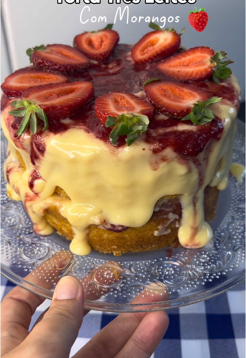 Torta 3 leites com Geleia de morango 🍓 Essa vai ser sem dúvidas a sua torta favorita ❤️ Ingredientes: Para o recheio 3 leites: 1 caixinha de leite condensado 1 caixinha de creme de leite 6 colheres de leite em pó 1 colher de sobremesa de manteiga Para a geleia de morango: 1kg de morango congelado 1 xícara de açúcar Suco de 1 limão Para a massa: estou utilizando massa pronta, mas pode ser a de sua preferência 🙋🏼‍♀️ . . . . . . . #lar #asmr #blogueiradolar #donadecasa #gratidão #vizinhasdolar #comidacaseira #almoço #comidasimples #receitas #asmrfood #almoçodehoje #cozinhecomigo #reelsviral #receitasfaceis #feitocomamor #boanoite #bolodechocolate #chocolate