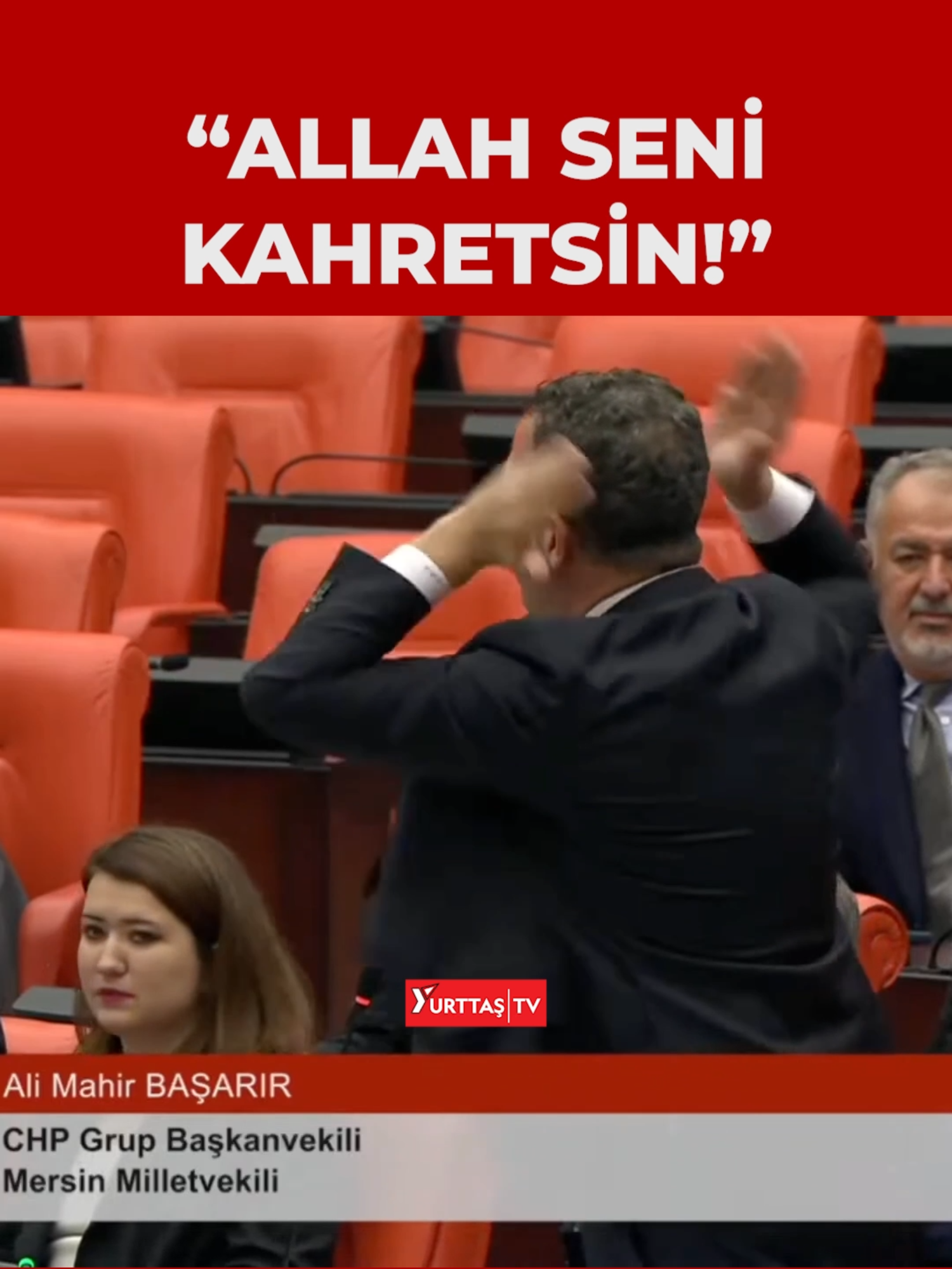 CHP'li Başarır AKP'li Alagöz'ün vergi ödemediğini söyleyince TBMM Karıştı! Allah seni kahretsin! #alimahirbaşarır #chp #tbmm