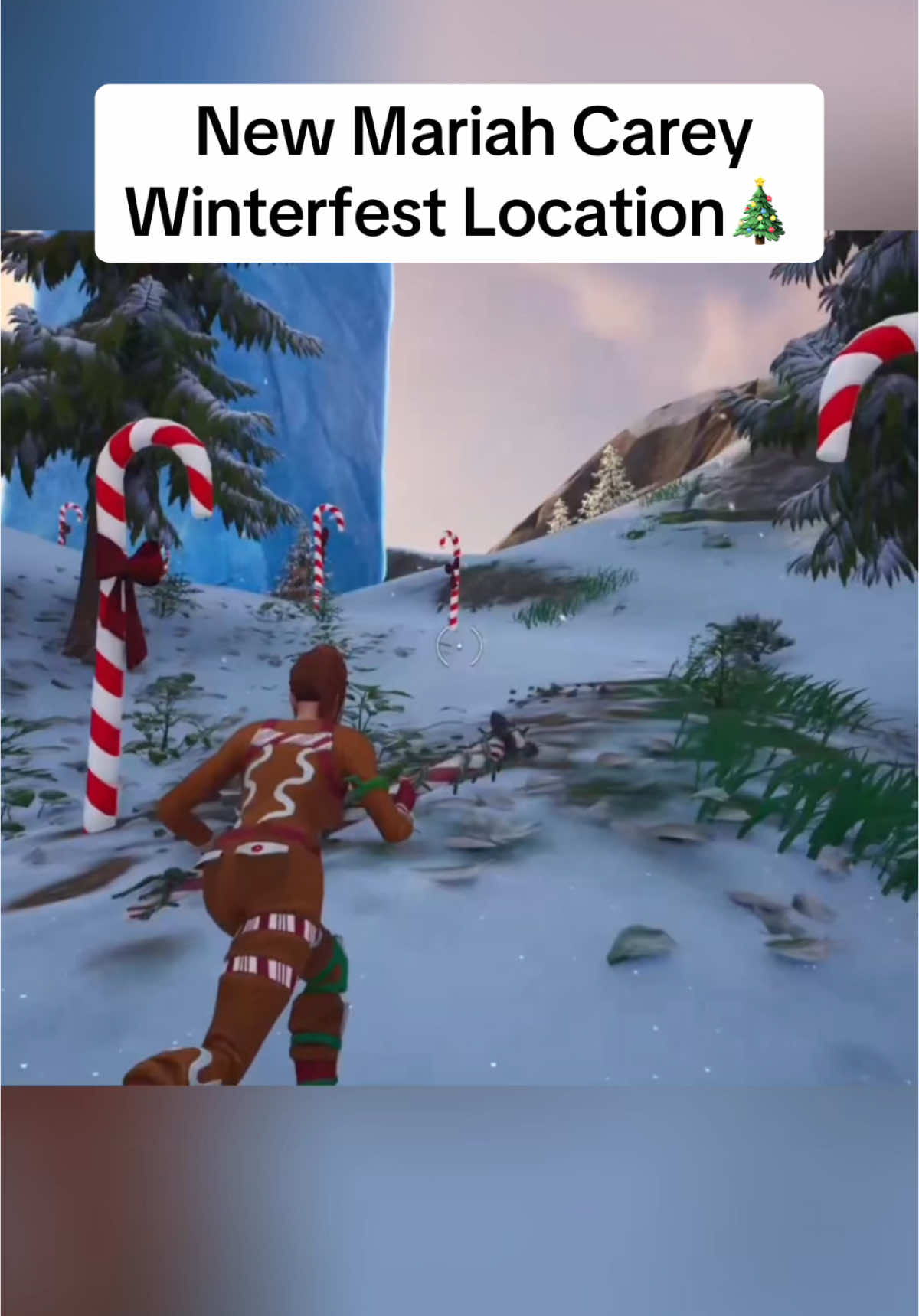 Fortnite Winterfest location Mariah Carey Ice Block🎄 #fortnite #fortnitebr #fortniteclips 