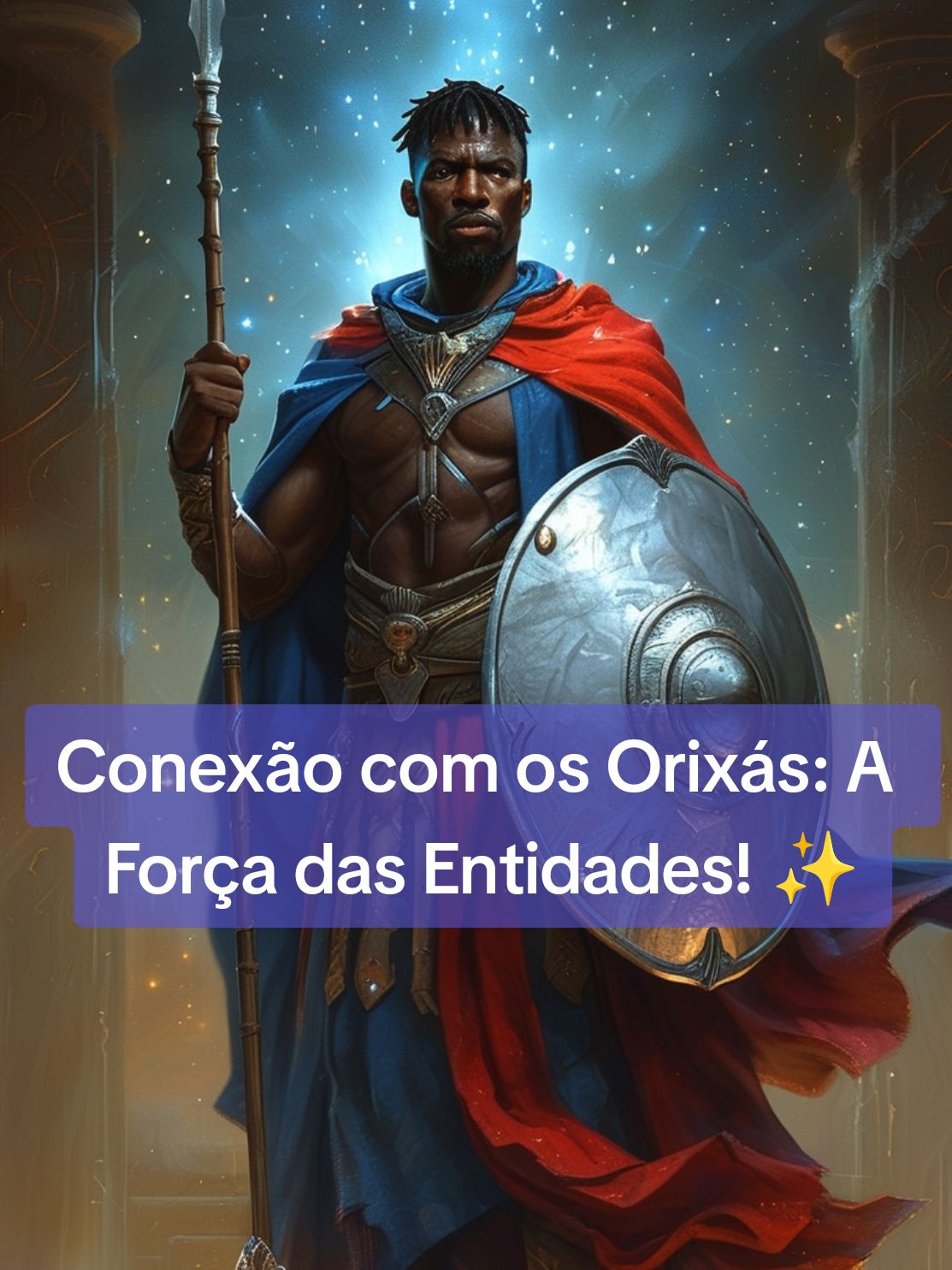 Conexão com os Orixás: A Força das Entidades de Umbanda! ✨ Na Umbanda, somos guiados por uma energia ancestral que conecta terra, céu e mar. Cada Orixá e entidade carrega consigo elementos poderosos da natureza e da espiritualidade: Oxalá é o ar, a serenidade e a paz. ☁️ Iemanjá é o mar, o abraço das águas. 🌊 Oxum é o rio, a doçura e o amor. 💛 Oxóssi é a floresta, a força e a sabedoria. 🌿 Ogum é o metal, o trabalho e a proteção. ⚔️ Xangô é o fogo, a justiça e o equilíbrio. 🔥 Nanã é o barro, a ancestralidade e a cura. 🌍 Somos todos parte dessa corrente de fé, de força e de amor. Venha celebrar essas energias poderosas com a gente! 👉 Deixe seu like, comente 