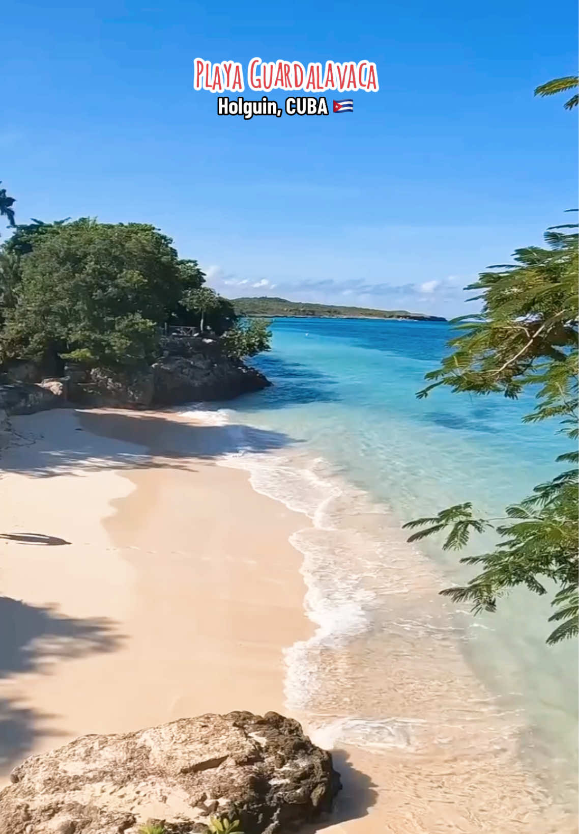 La playa mas popular del Oriente del pais, se encuentra en Holguin y se llama Guardalavaca, la has visitado.  #cuba #cuba🇨🇺 #cubanosporelmundo #cubanos #cuban #playasdecuba #cubanosporelmundo🇨🇺 #cubanbeaches #caribean #caribeanbeach #bestbeaches #beach #beachvibes #playa #cayoparedon #cayoparedongrande #cayoparedon🇨🇺 #cayosaetia🇨🇺 #cayosaetia #holguin #holguinerosporelmundo #holguinerosenusa #varadero #varaderocuba #varaderobeach #varaderobeach🇨🇺❤️ #varaderocuba🇨🇺☀️🌊🌴 #varadero🇨🇺 #venezuela🇻🇪 #colombia #puertorico🇵🇷 #dominicana #republicadominicana #mexico🇲🇽 #foryou #foryoupage #paratii #paratipage #viral #usa🇺🇸 #brasil🇧🇷 #spain🇪🇸 #russia🇷🇺 #italy🇮🇹#canada #guardalavaca #guardalavacabeach🇨🇺 