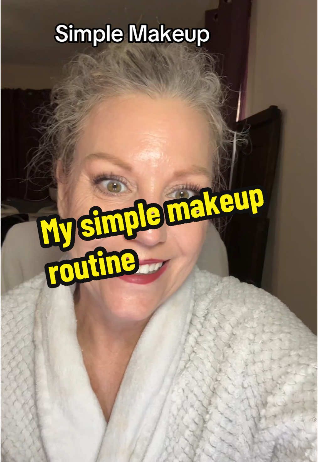 With chronic pain, I take all the shortcuts I can. When I wear make up, it’s going to be simple make up. #creatorsearchinsights #simplemakeup #makeupover40 #makeupover50 #makeuphacks #autoimmunedisease #spoonie #invisibleillness #spoonielife #spoontheory #spinalcordstimulator #rheumatoidarthritis #nervepain #spondylolisthesis #degenerativediscdisease #spondylosis #crps #rsd #chronicillness #chronicpain #backpain #spooniesoftiktok #osteoarthritis #hypothyroidism #scoliosis #spinalfusion #spinalfusionsurgery #bursitis #oklahoma #howdoyoudoit #iwasntgivenachoice #strongbecauseihavetobe #wearestrong #hypersensitivity  #chronicillnessmovement #womenover40 #womenover50 #over40club #over50club #chronicillnesscommunity #chronicpaincommunity #chronicpainsupport #chronicillnesssupport #invisiblenomore 