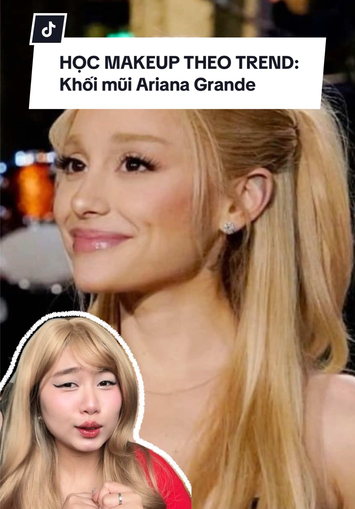 Cũng iu iu cũng dth i ☺️ #fyp #foryou #makeuptutorial #makeup #contour #contouring #contourtutorial #contouringhacks #arianagrande #arianagrandecontour #nose #nosecontour 