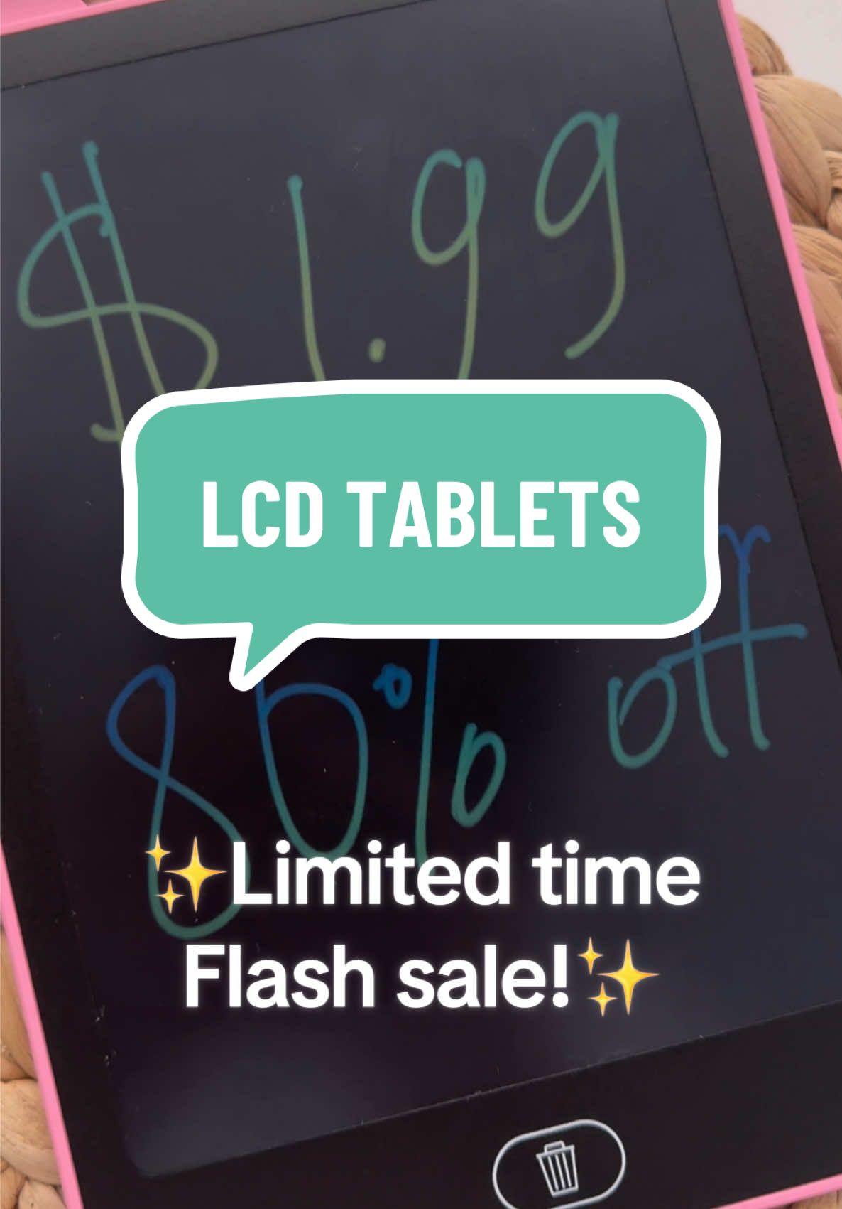 $1.99 each 🔥+ check for additional coupons! #tablets #toys #flashsale #christmasgift #creatorsearchinsights 