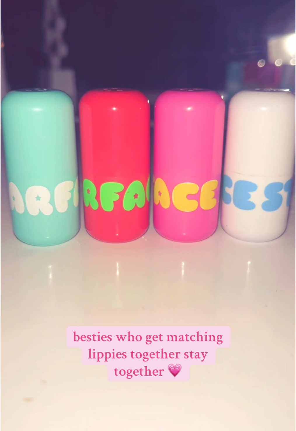 these lip balms have been a cure to my dry lips this winter!!! 💗💗 xx #lip #lipbalm #lipproducts #starface #mint #watermelon #starfruit #vanilla #vanillagirl #lipcare #lipgloss #SelfCare #girly #girl #girlhood #imjustagirl #starfacelipbalms #obsessed 