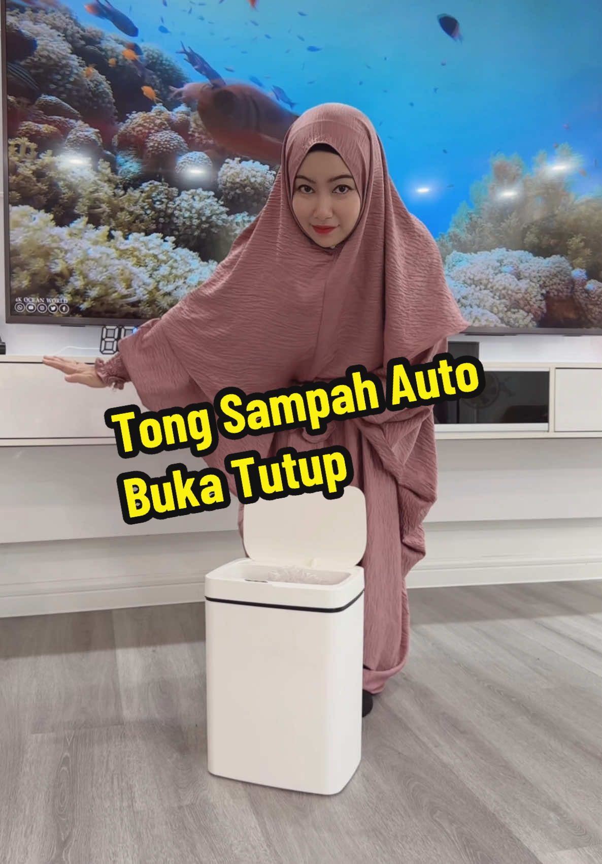 Tong Sampah Auto ni murah ja aih #tongsampah #automatictrashbin #smarttrashbin #smartdustbin #tongsampahpintar #maherashare 