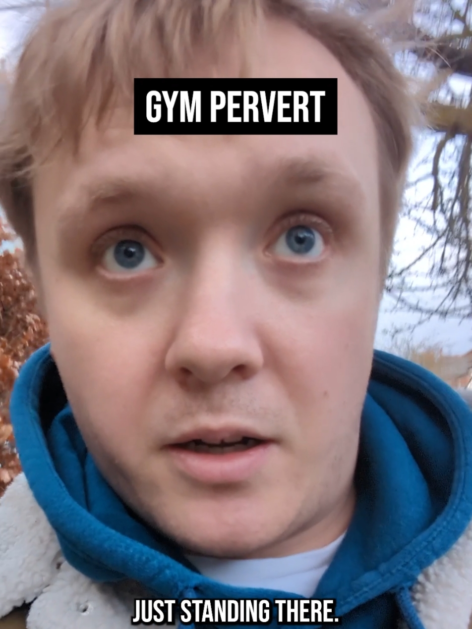 Gym pervert  #gym #GymTok 