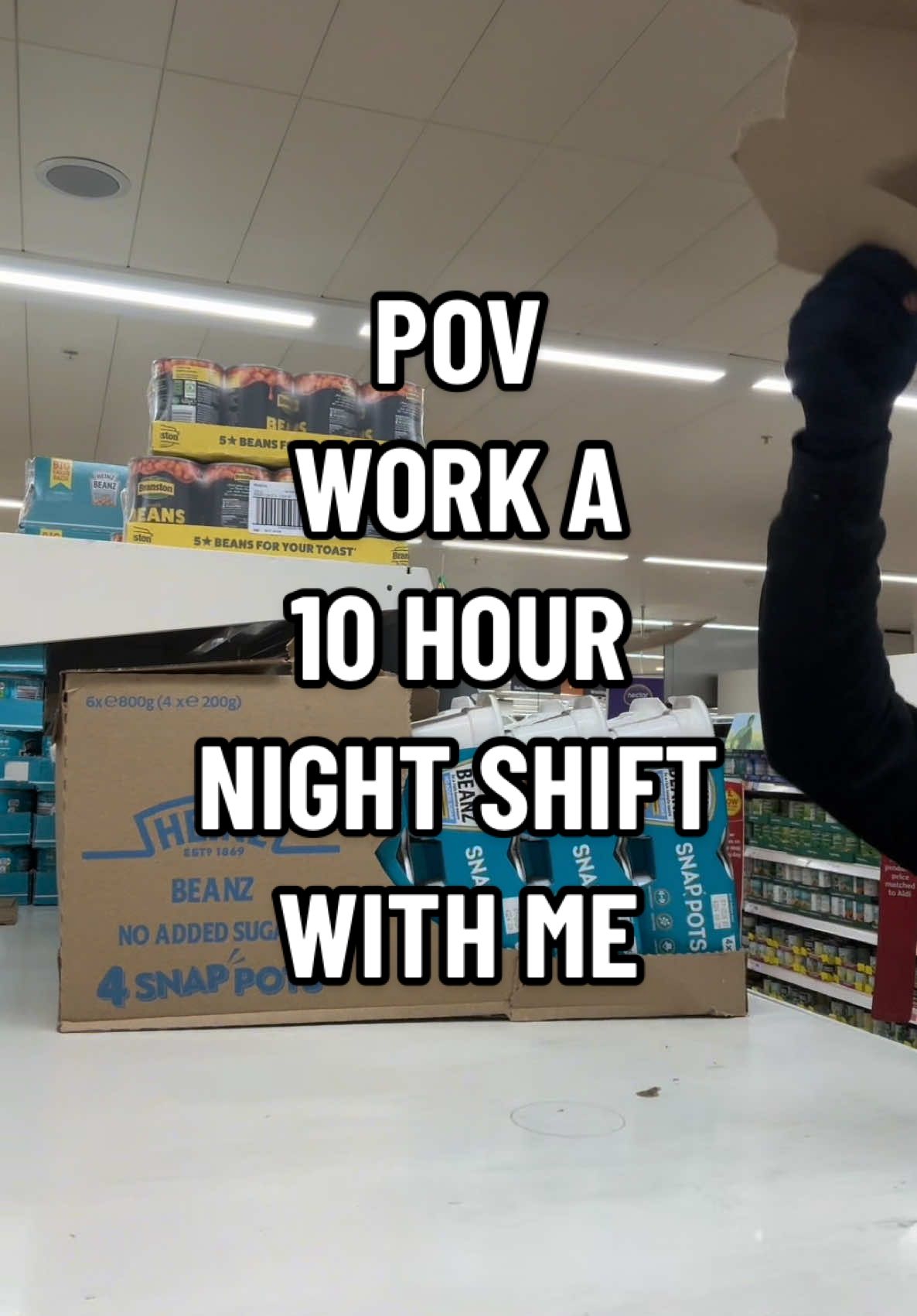 Part 30 | yes i do more than one aisle in a shift 😂 #typ #originalaudiovlog #asmrsounds #tiktokvlog #retailworker #workingstudent #workwithme #povs