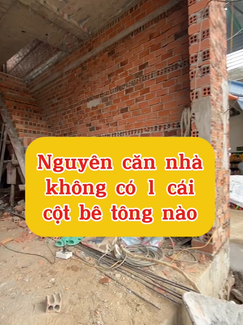 căn nhà không cần cột bê tông.  #xaynhaphumy #xuhướng #kinhnghiemxaynha #xaynhauytin #nhakhongcot 