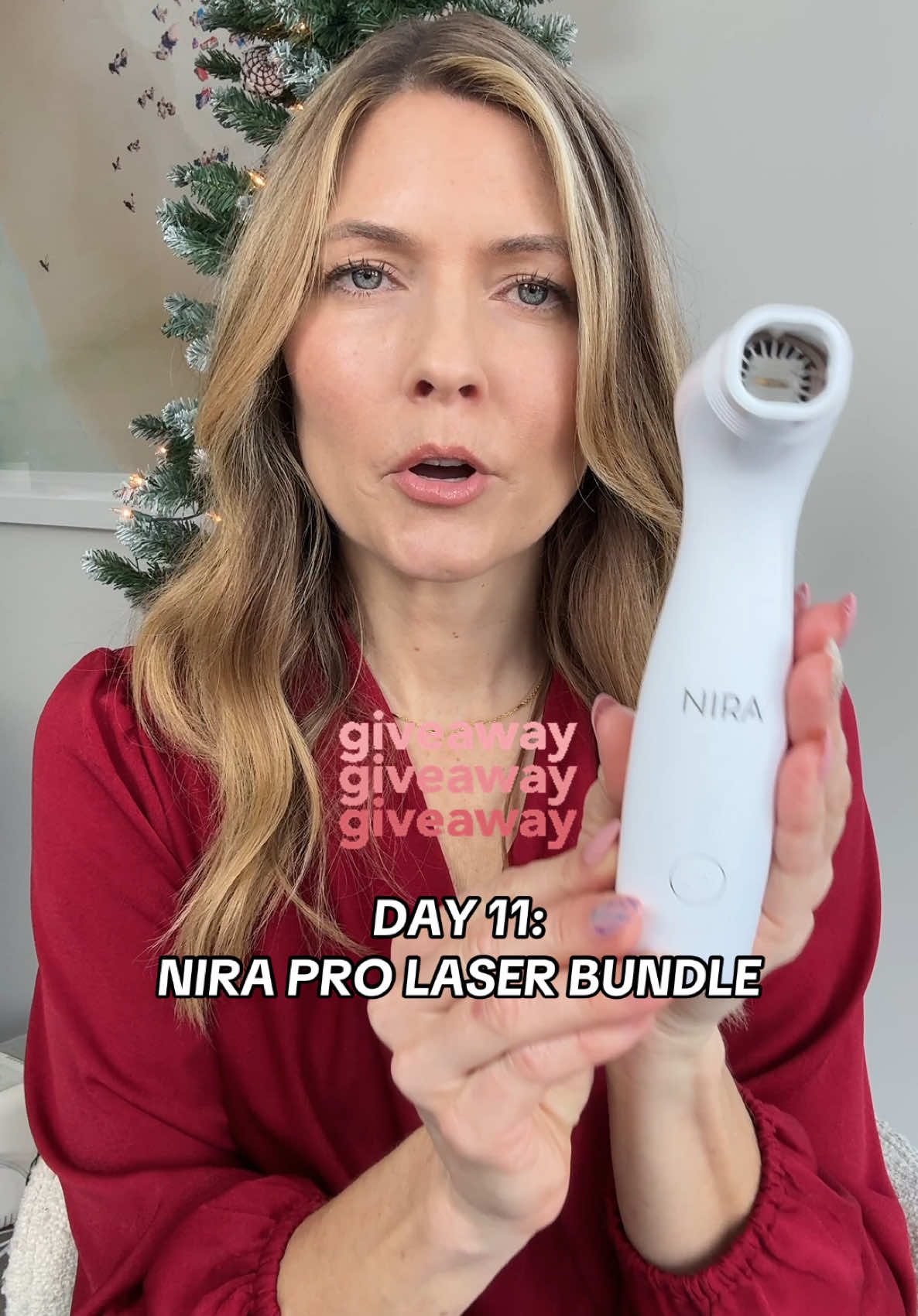 On Day 11 of the 12 Days of Beauty Device Giveaways, enter to win a @NIRA Skin Pro Laser, skincare, and carry bag for a total prize valued at $858! Head over to my Instagram page @trinaalbus to enter. #12DaysofDeviceGiveaways #nirapartner #beautybeyond40 #beautydevice #giveaway #skincare #beautygiveaway #skincaregiveaway #skincareover40 #entertowin #niralaser #nirapro #niraprolaser