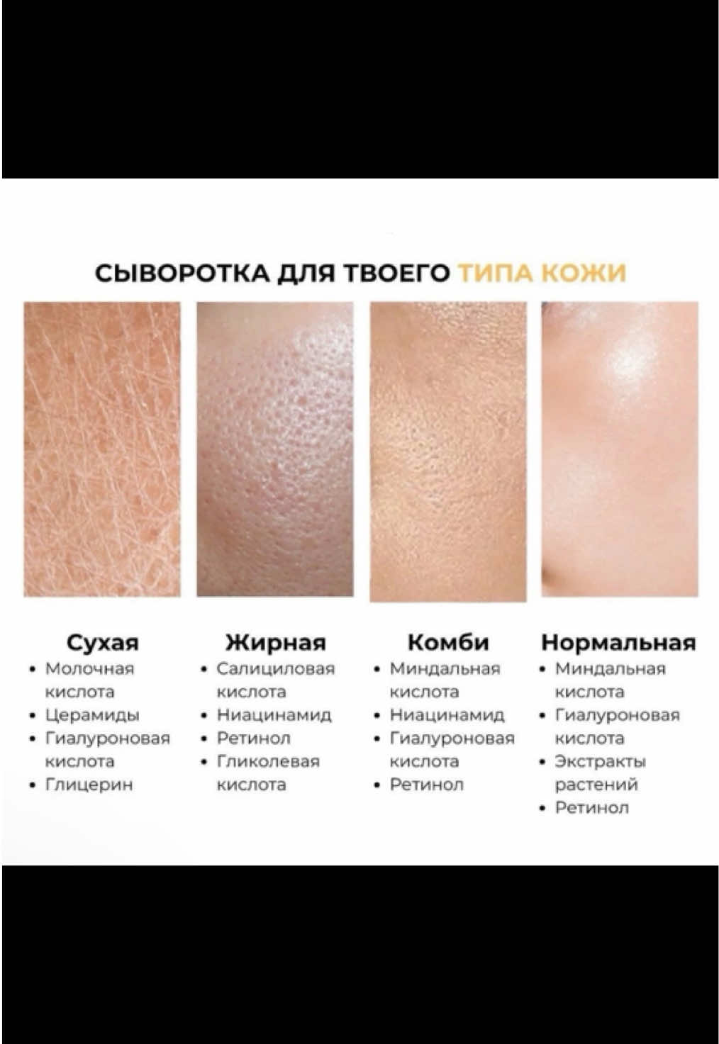 #skincare #skinroutine #acneskin #niacinamide #акне #проблемнаякожа #уходзалицом #уходзакожей #сухаякожа #комбинированнаякожа #чувствительнаякожа #пантенол 