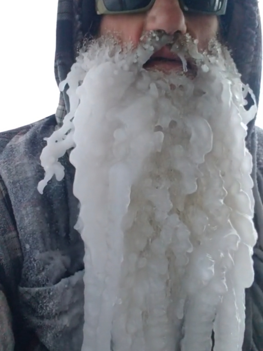 #onthisday #worldrecord #fyp #cold #ice #frozen #icebeard 