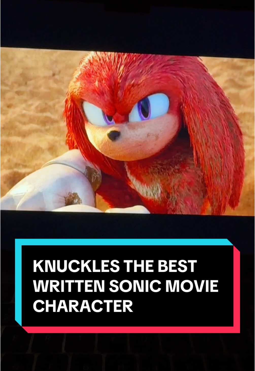 Knuckles is the Best Written Character in the Sonic Movies #sonicmovie3 #sonicthehedgehog #sonicmovie #knucklestheechidna #shadowthehedgehog❤🖤 #shadowthehedgehog #sonicmovie2 #sonicboom #dreggman #drrobotnik #greenhillzone #movietok #filmtok 