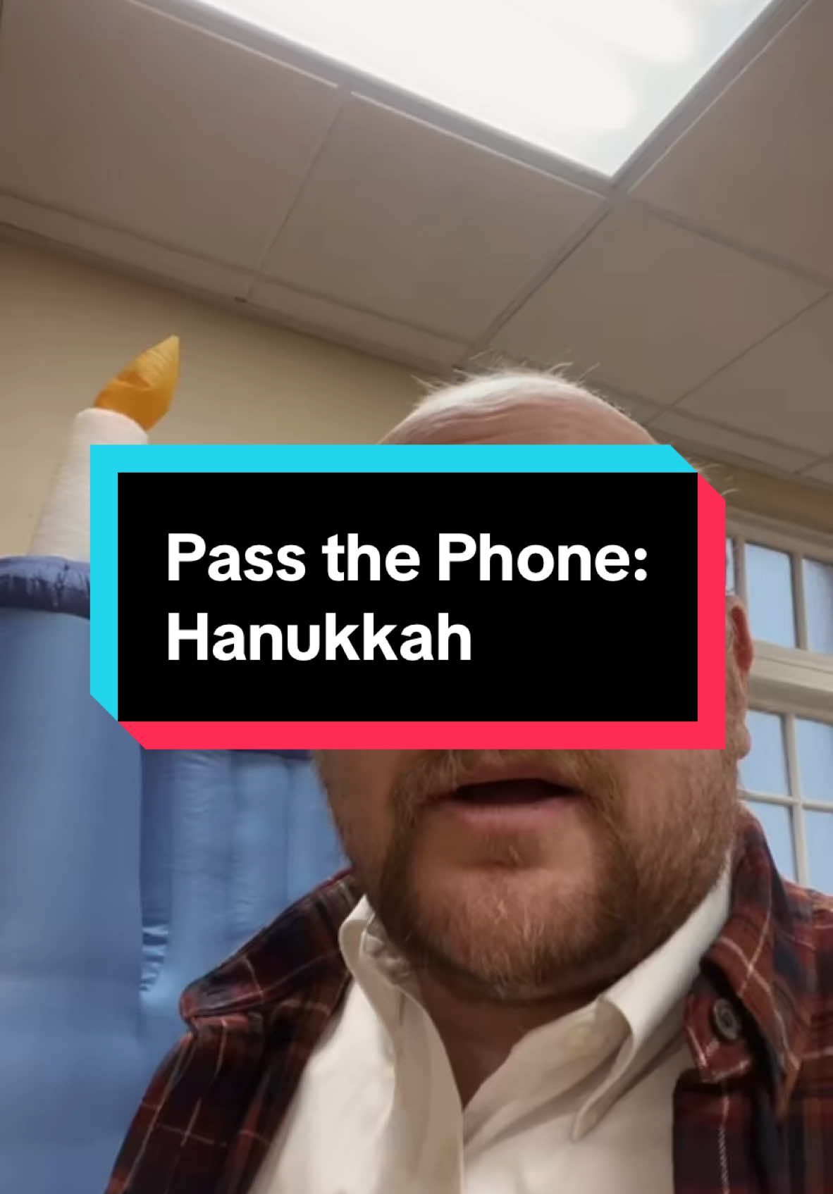 #onthisday Hanukkah starts one week from today!!!!! Made this 2 years ago and still mean it! #hanukkah #happyhanukkah #passthephonechallenge 