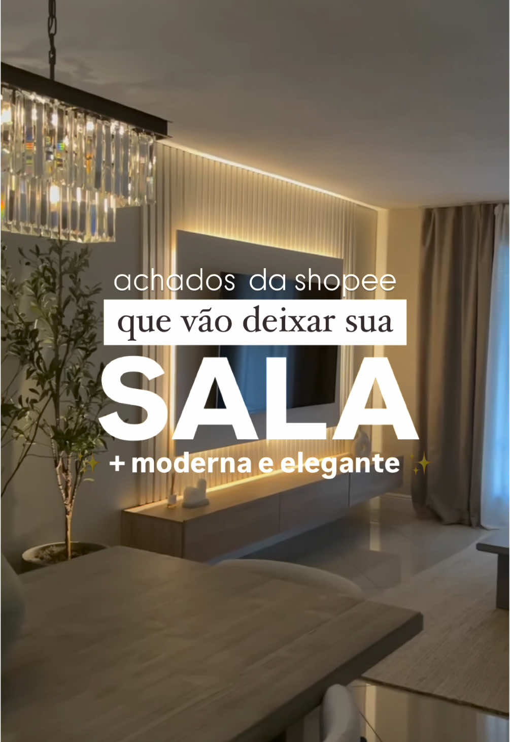 Comente “eu quero” ou acesse os links na bio! ✨ #sala #saladecorada #casamoderna #decoracao 