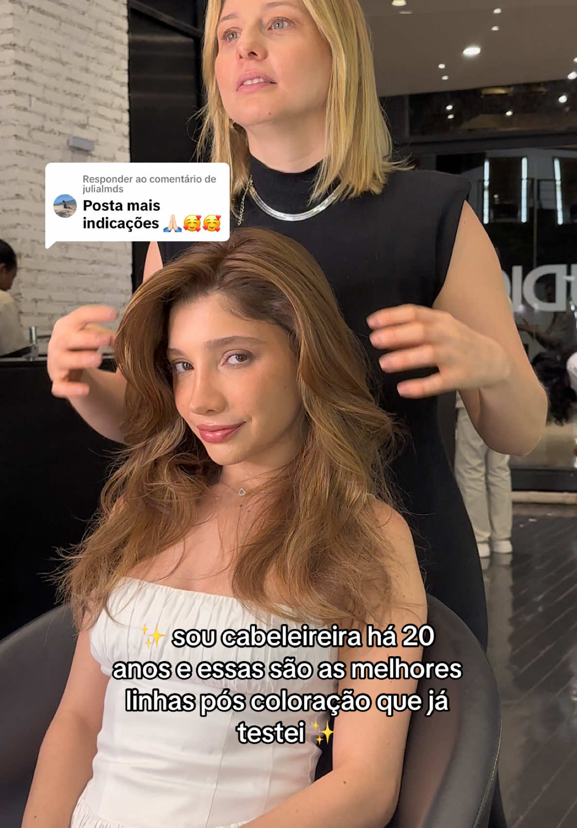 Respondendo a @julialmds já testou alguma? #coloracao #valores baseados na internet e podendo ter alterações #kerastase #davines #loreal #blonde #fy