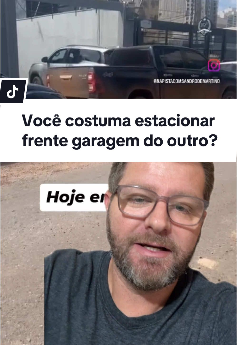 Presta atenção para não estacionar na frente da garagem dos outros, senão pode dar ruim! #lucasfaccina #instagram #tiktok #carros 