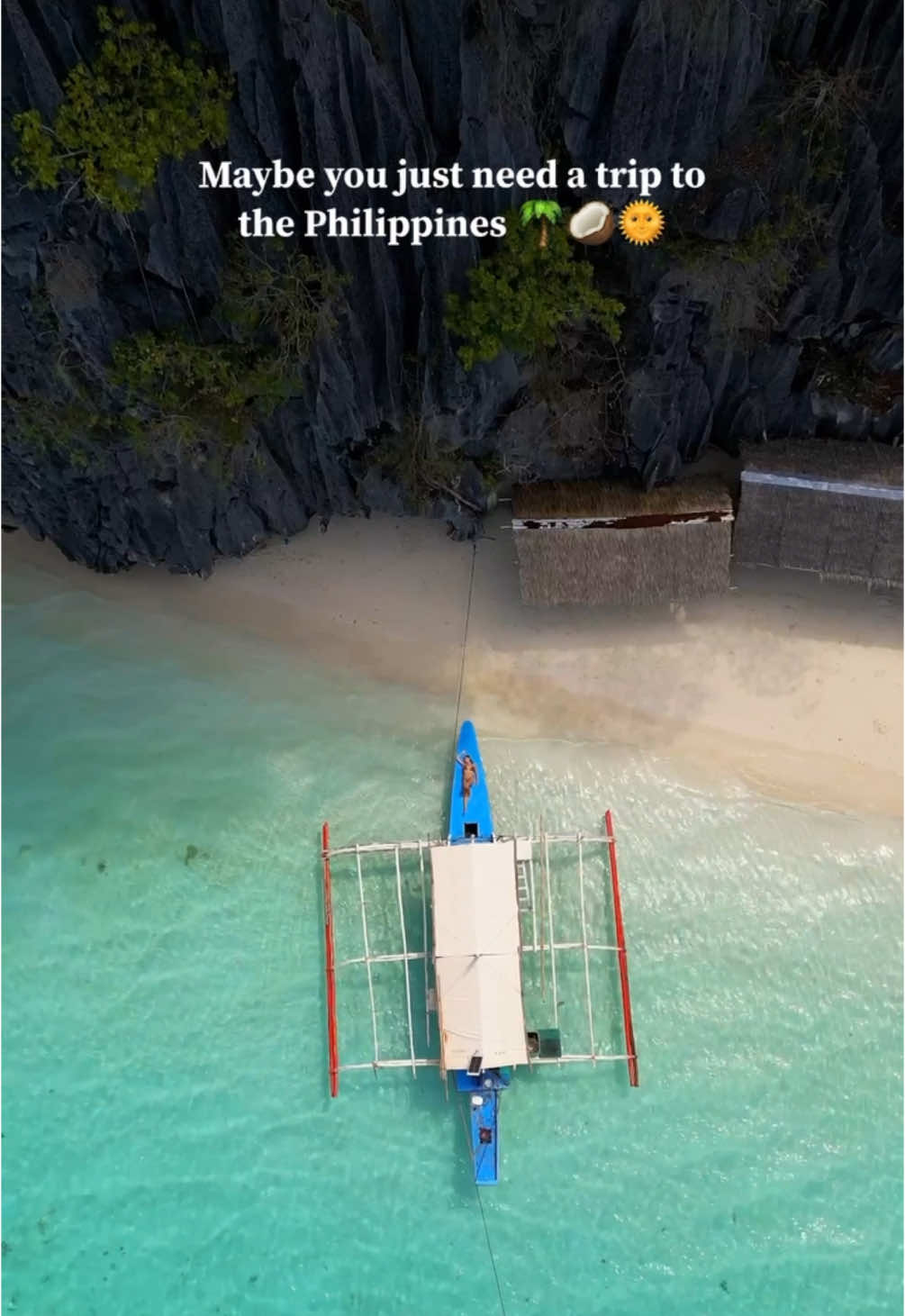 Maybe you just need a trip to the Philippines 🌴🥥🌞 To organize perfectly your trip and to don’t miss anything, check our Philippines guide (link in our bio) 🇵🇭✈️ You will find personalized itineraries depending on how long you would like to stay in the country + all the activities, transports, best hotels and restaurants (for all budget) for each island and city 🫶🏼✨ #philippines #philippines🇵🇭 #philippinestravel #visitphilippines #travelphilippines #philippinestrip #islandlife #islandvibes #beachvibes #beachlife #paradise #philippinesislands #philippinesguide #travel #traveltiktok 