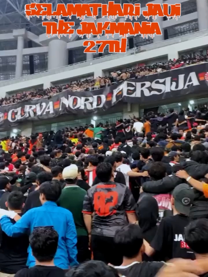 selamat hari jadi untuk para Jakmania untuk kita semua , jaya raya di segala lini #CapCut #thejak #jis #persijavspsssleman #awaydays #viral #fyp #persijaselamanya #hbdjakmania #hutjakmania #persijaday #jakmaniakabupatenbogor #thejakmania #jakmania #persija1928 #persijajakarta #persija #bundaranhi 