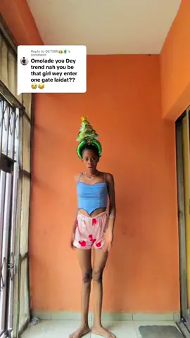 Replying to @DEYEMI👑🧃  Yes nah me 😂no be today i don dey trend