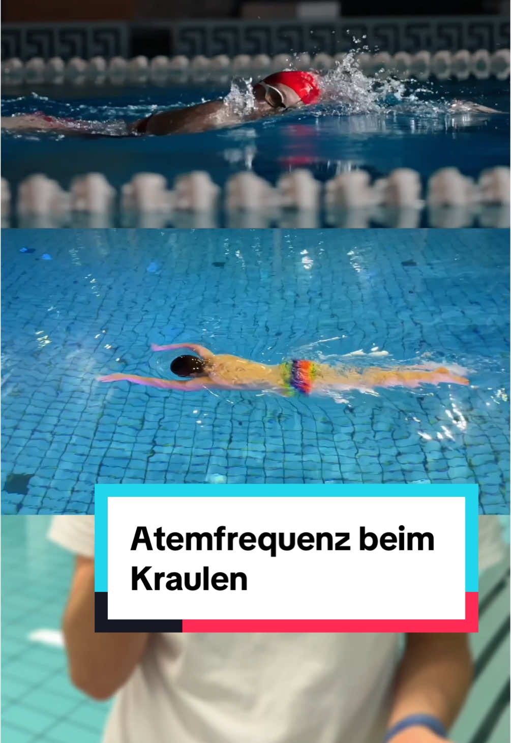Wie oft atmet ihr beim Kraulschwimmen?